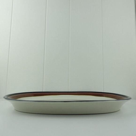 Mikasa Potter Art Oval Serving Platter Pattern Fire Song 15" Ben Seibel Design - Picture 4 of 8